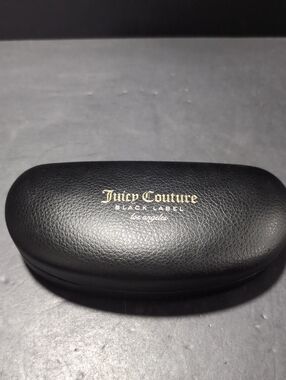 Juicy Couture Black Label Los Angeles Woman's Black Sunglasses Case.